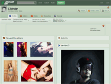 Tablet Screenshot of l2design.deviantart.com