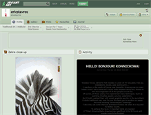 Tablet Screenshot of ericstavros.deviantart.com