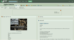 Desktop Screenshot of inspire-collective.deviantart.com