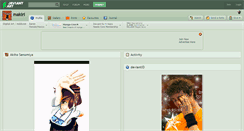 Desktop Screenshot of makiri.deviantart.com