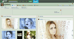 Desktop Screenshot of annetsenri.deviantart.com
