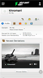 Mobile Screenshot of khnomani.deviantart.com