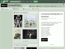 Tablet Screenshot of conceptualphotos.deviantart.com