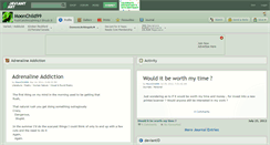 Desktop Screenshot of moonchild99.deviantart.com