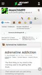Mobile Screenshot of moonchild99.deviantart.com