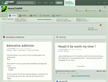 Tablet Screenshot of moonchild99.deviantart.com