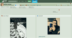 Desktop Screenshot of anime-moron.deviantart.com