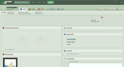 Desktop Screenshot of michalutko.deviantart.com