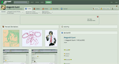 Desktop Screenshot of megpoid-gumi.deviantart.com