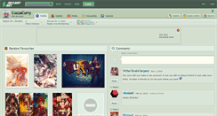 Desktop Screenshot of cuzzacurry.deviantart.com