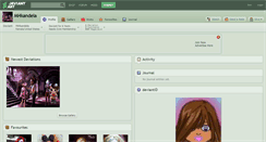 Desktop Screenshot of mhkandela.deviantart.com