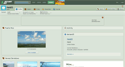 Desktop Screenshot of heidi3.deviantart.com