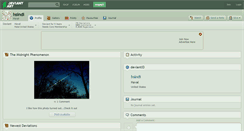 Desktop Screenshot of hsindi.deviantart.com