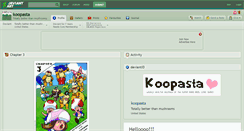 Desktop Screenshot of koopasta.deviantart.com