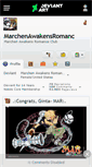 Mobile Screenshot of marchenawakensromanc.deviantart.com