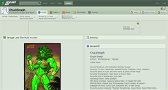 Desktop Screenshot of chucksmash.deviantart.com