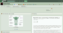 Desktop Screenshot of neptunegate.deviantart.com