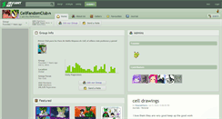 Desktop Screenshot of cellfandomclub.deviantart.com