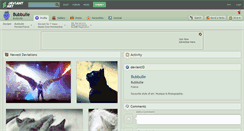 Desktop Screenshot of bubbulle.deviantart.com