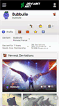Mobile Screenshot of bubbulle.deviantart.com
