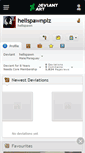 Mobile Screenshot of hellspawnplz.deviantart.com