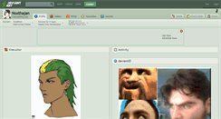 Desktop Screenshot of noxthajan.deviantart.com