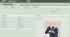 Desktop Screenshot of megane-katsuya.deviantart.com