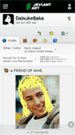 Mobile Screenshot of daisukebaka.deviantart.com