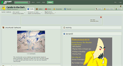Desktop Screenshot of candle-in-the-dark.deviantart.com
