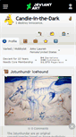 Mobile Screenshot of candle-in-the-dark.deviantart.com