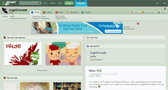 Desktop Screenshot of angelgrenade.deviantart.com