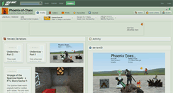 Desktop Screenshot of phoenix-of-chaos.deviantart.com