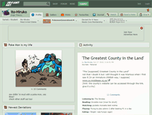 Tablet Screenshot of ito-hiruko.deviantart.com