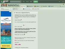 Tablet Screenshot of beatlesfanfics.deviantart.com