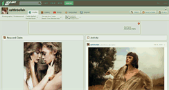 Desktop Screenshot of caitlinbellah.deviantart.com