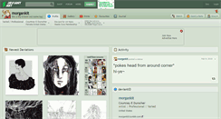 Desktop Screenshot of morgankit.deviantart.com