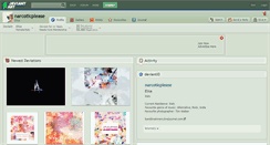 Desktop Screenshot of narcoticplease.deviantart.com