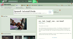 Desktop Screenshot of alienweirdo.deviantart.com