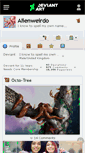 Mobile Screenshot of alienweirdo.deviantart.com