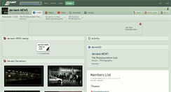 Desktop Screenshot of deviant-news.deviantart.com