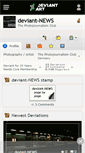 Mobile Screenshot of deviant-news.deviantart.com