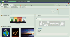 Desktop Screenshot of makiling.deviantart.com