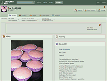 Tablet Screenshot of encik-apam.deviantart.com