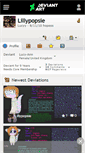 Mobile Screenshot of lillypopsie.deviantart.com