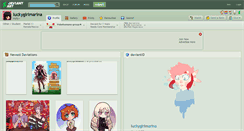 Desktop Screenshot of luckygirlmarina.deviantart.com