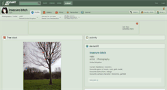 Desktop Screenshot of insecure-bitch.deviantart.com