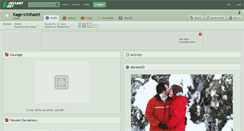 Desktop Screenshot of kage-ichihashi.deviantart.com