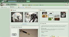 Desktop Screenshot of critter-collectors.deviantart.com