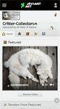 Mobile Screenshot of critter-collectors.deviantart.com