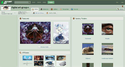 Desktop Screenshot of digital-art-group.deviantart.com